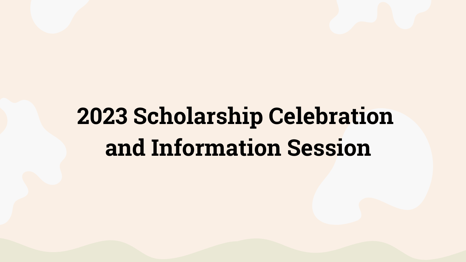 #Gather: 2023 Scholarship Celebration and Information Session