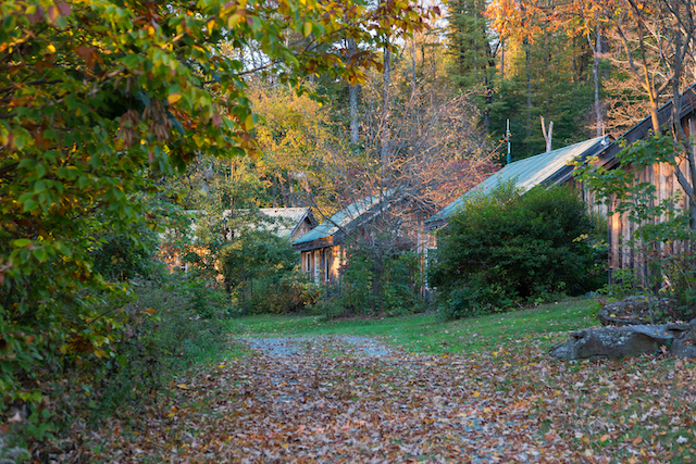 The Exterior of Cabins at Boyds Mills