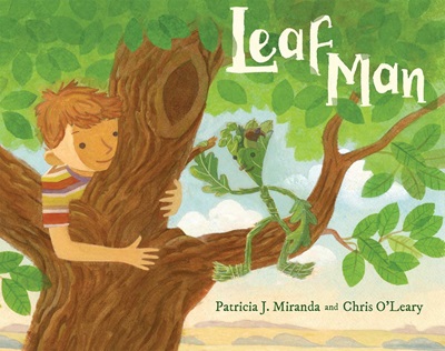 Book cover: Leaf Man