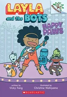 Book cover: Layla and the Bots