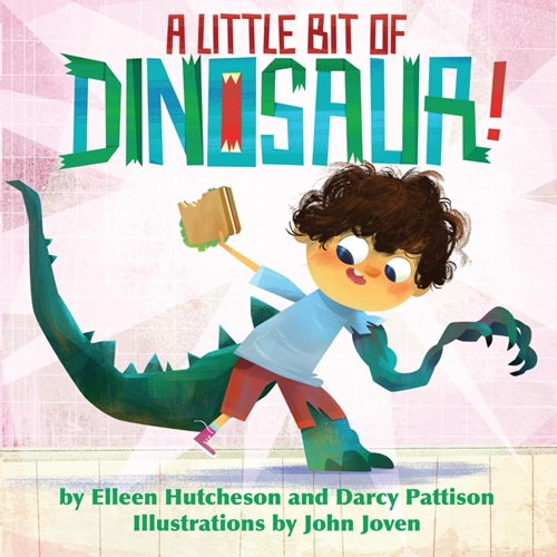 Book cover: A Little Bit of Dinosaur