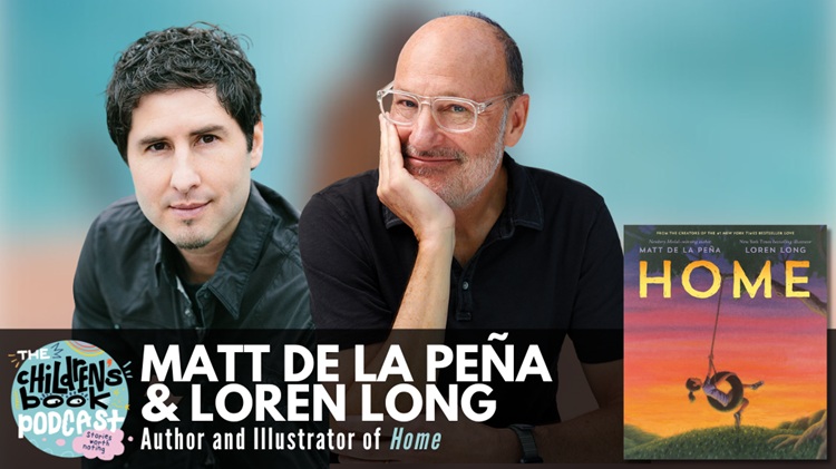 Photo of Matt de la Pena and Loren Long
