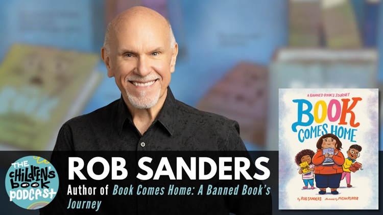 Photo of Rob Sanders, author of Book Comes Home: A Banned Book Journey