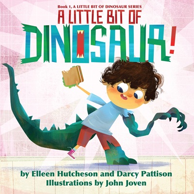 Book cover: A Little Bit of Dinosaur