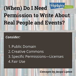 (When) Do I Need Permission to Write About Real People and Events?