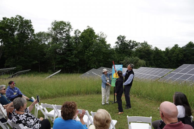 Boyds Mills solar celebration