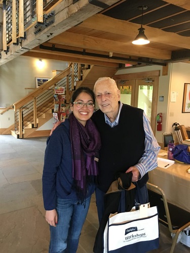  Me and the brilliant, gracious Peter Jacobi. I am so lucky to have had the opportunity to learn from him! (And talk classical music, too!)