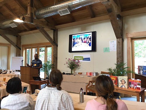 Boyds Mills faculty Don Tate, an author and illustrator, speaks about his journey to becoming a full-time children’s book author and illustrator.