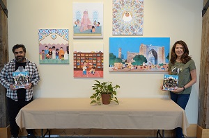 Art Installation Celebrates Muslim Voices, a Boyds Mills Scholarship Recipient, and a Growing Community of Storytellers