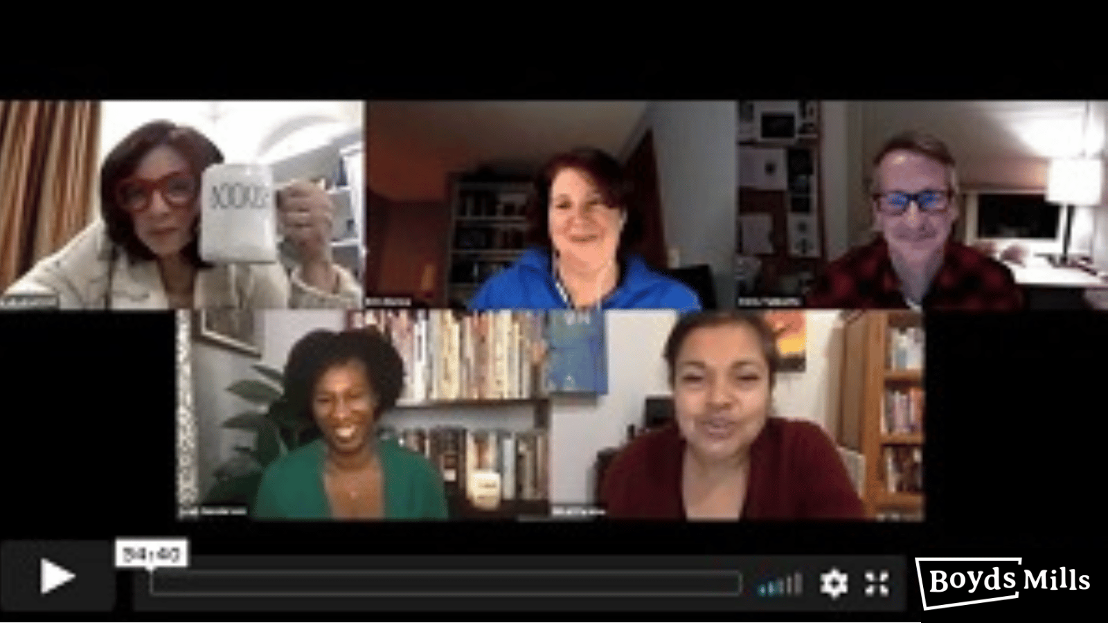 #HFGather with 5 people on a zoom call