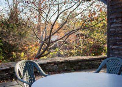 BARN EXTERIOR SEATING