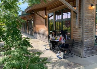 BARN EXTERIOR SEATING