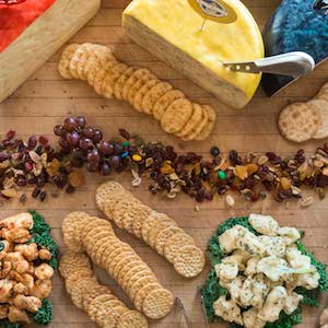 Cheese board at Boyds Mills