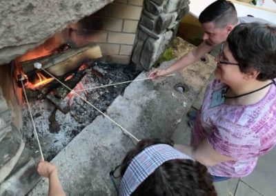 SMORES ON THE PATIO