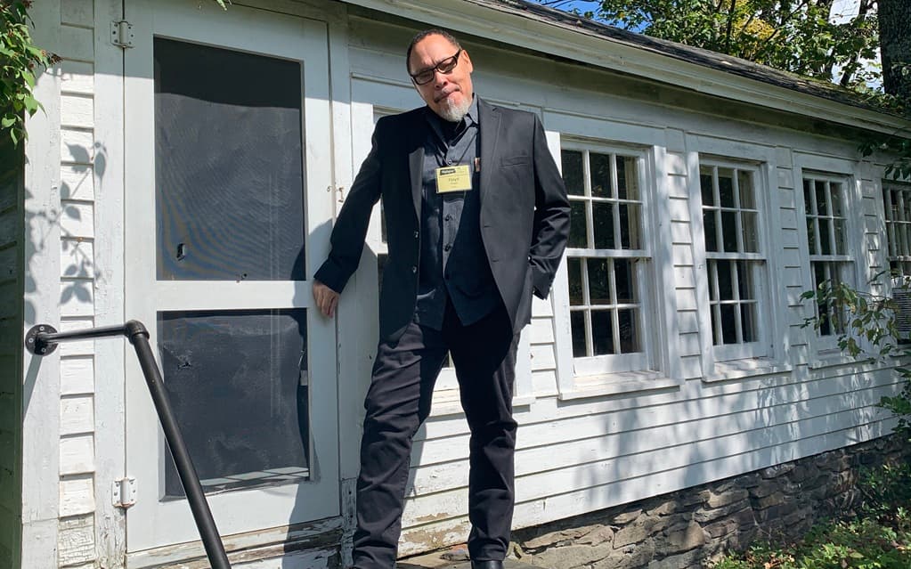 Floyd Cooper at the Boyds Mills Art Coop