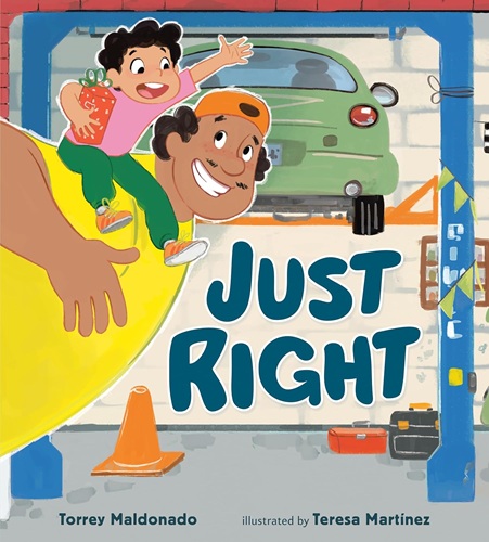 Book cover: Just Right by Torrey Maldonado