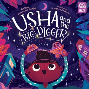 Book cover: Usha nad the Big Digger
